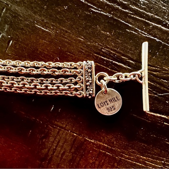 Lois Hill .925 sterling necklace - Picture 6 of 7